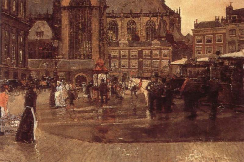 George Hendrik Breitner The Dam Sweden oil painting art